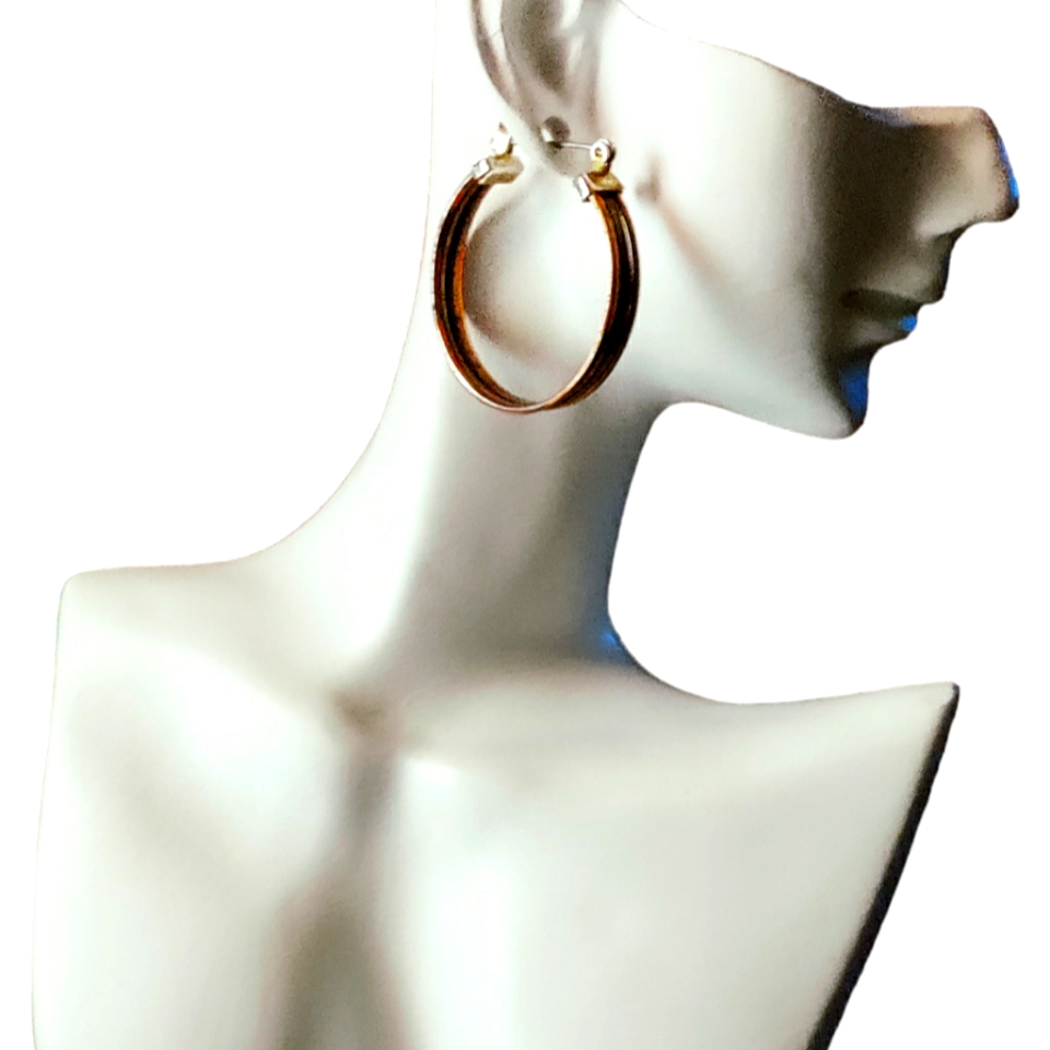 Copper Hoops